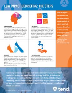 Low Impact Debriefing